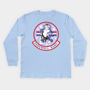 Tomcat Farewell Kids Long Sleeve T-Shirt